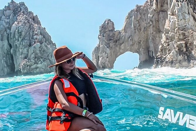 Tour the Arch, Lands End and More in Cabos Original Clear Boat - Meeting and Pickup Details