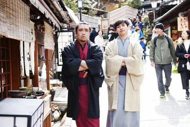 Traditional Fashion Mens Kimono - Hairstyle and Makeup Services