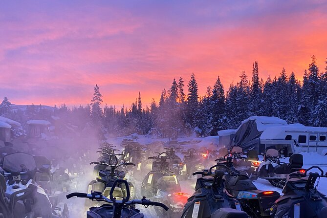 Turpin Meadow Ranch Snowmobiling Review - Pickup and Start Time