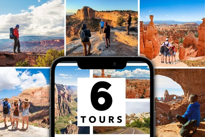 Utah Mighty 5 + More: Get 9 Self-Guided Audio Driving Tours - Hands-Free Functionality and Offline Accessibility