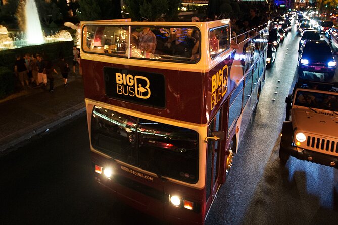Viator Exclusive: Las Vegas Late Night Tour by Open-top Bus - Departure and Arrival Details