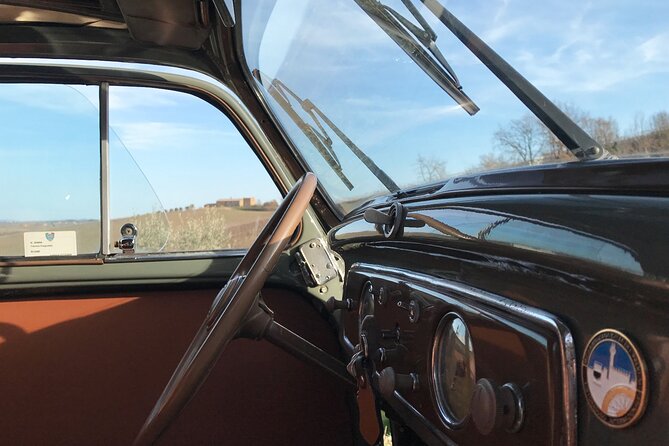 Vintage Topolino Car Private Tour With Wine and Food Tasting - Cheese and Salami Tasting