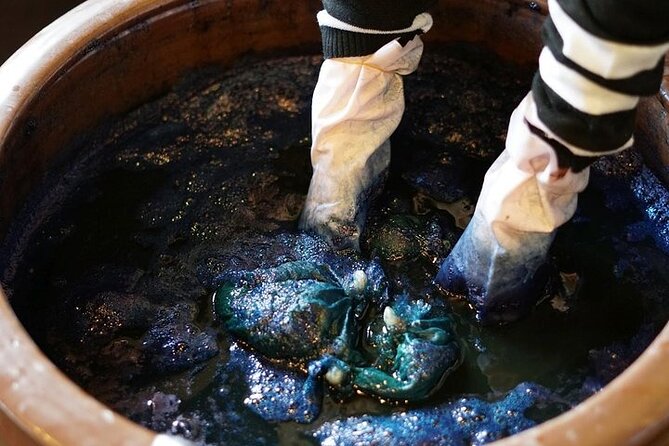 Walking Tour in Himeji Castle Garden and Aizome Indigo Dyeing - Meeting and Pickup