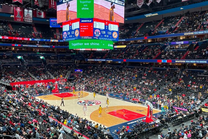 Washington Wizards Basketball Game Ticket at Capital One Arena - Security Measures at the Arena