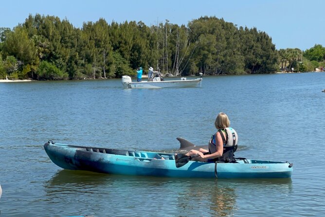 Wildlife Refuge Sunset Dolphin, Manatee & Mangrove Kayak or Paddleboarding Tour! - Paddling Through Mangroves