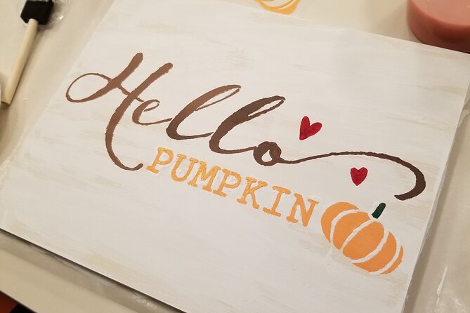 Wood Sign Painting Class - Inclusions and Materials