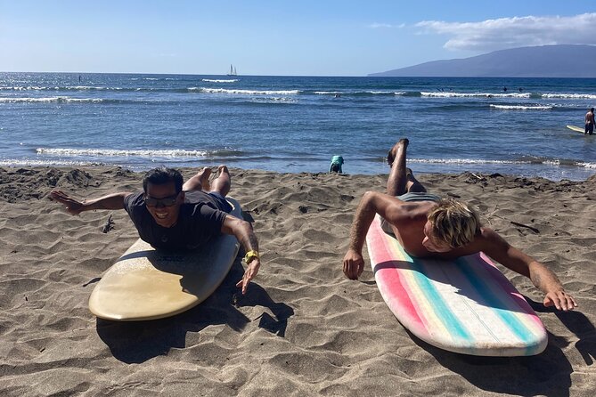1 Half Hours Private Surf Lessons in Lahaina - Meeting Point and Pickup