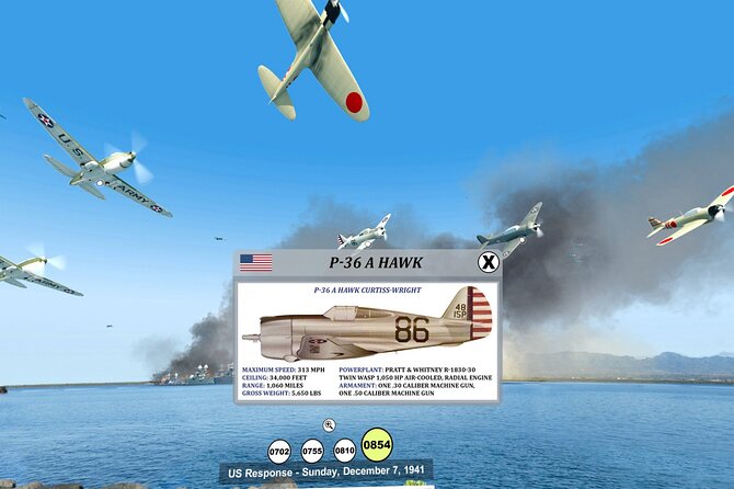 15 Minutes Air Raid Pearl Harbor Virtual Reality Tour - Transportation and Getting There