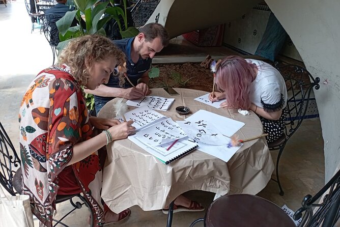 2 Hours Islamic Calligraphy Workshop Marrakech - Accessibility Features