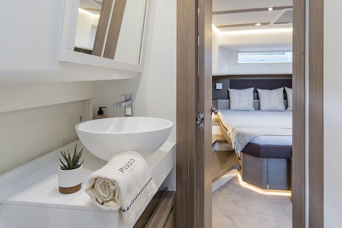 5 Hour Private Yacht Cruise in Delos Rhenia Pardo 50 - Private Tour