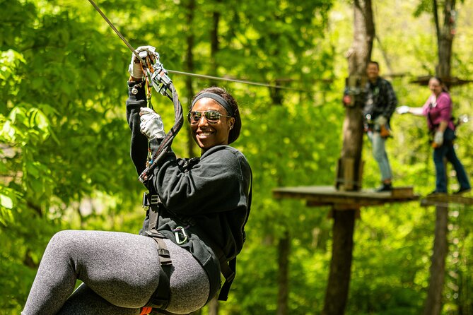 Adventure Park Ziplining and Climbing in Nashville - Variety of Obstacle Courses