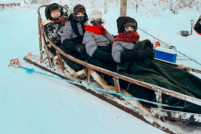 All in One Santa Claus Village With Husky Sledding Adventure - Husky Safari