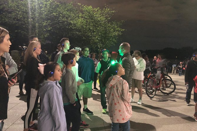 Best Magic LED Monuments Tour-Free Light Snack & Use of Earpieces - Traveler Experiences and Feedback