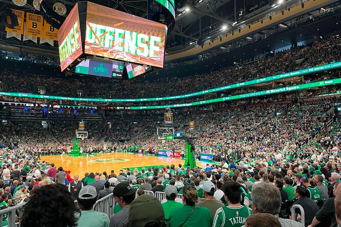 Boston Celtics Basketball Game Ticket at TD Garden - Meeting and Departure Info