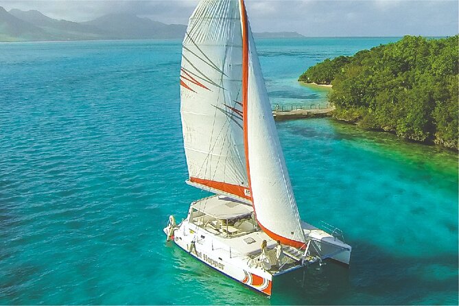 Catamaran Fullday Guided Tour to Ile Aux Cerfs From Pointe Jerome - Customer Reviews and Feedback