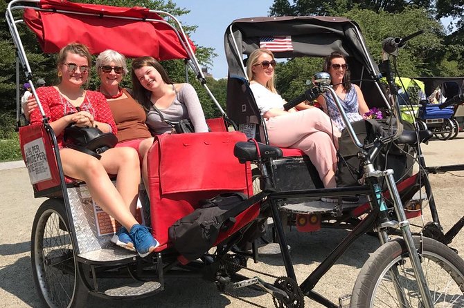 Central Park Private Pedicab Tour for 1 Hour - Customer Reviews
