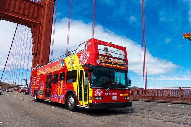 Cruise Around The Alcatraz + Golden Gate Bridge Hop-on Hop-off City Tour - Booking Details