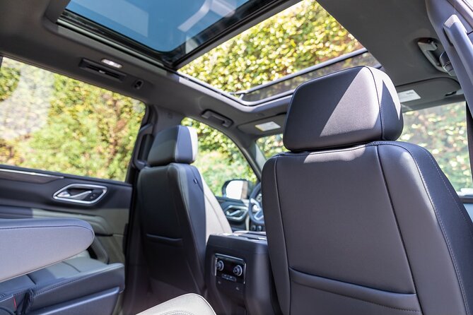 Custom Wine Tour In Black Suburban With Panoramic Sunroof - Whats Included in Your Wine Tour Package