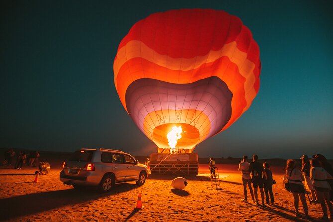 Dubai Hot Air Balloon With Breakfast Camel Ride & Falcon Show - Booking Information and Reviews