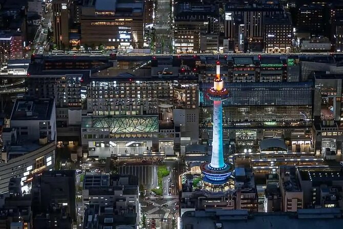 【12 Mins】City Lights Helicopter Tour : Kyoto Night View - Highlights of the Tour