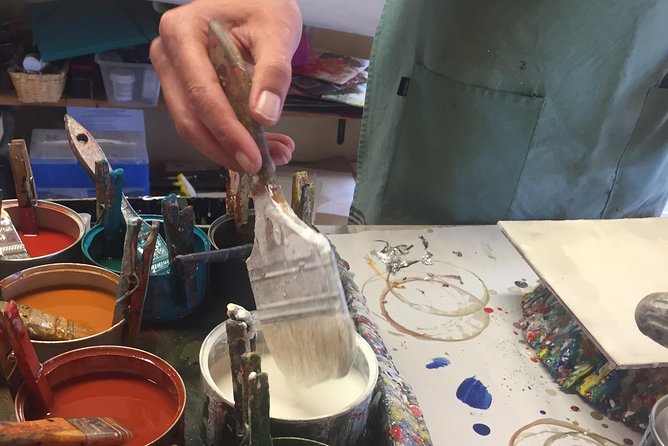 Encaustic Painting Workshops With Ezshwan Winding - Meeting and End Points
