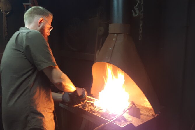 Experience to Forge a Railroad Spike Knife in Ferry Township - Accessibility Features