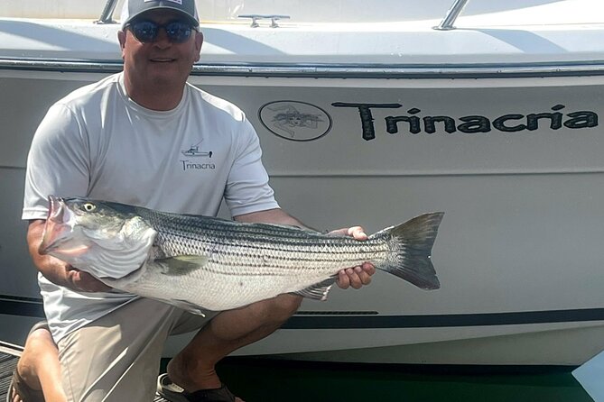 Fishing or Cruising Boston Harbor on Private Yacht Trinacria - Cruising Boston Harbor
