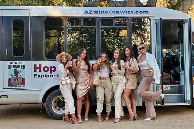 Five Star AZ Wine Crawler Tour 4- 12 PPL - Operating Hours and Availability