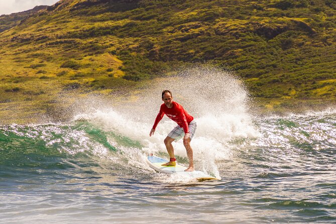 Group Surf Lesson at Kalapaki Beach - Instructor Feedback