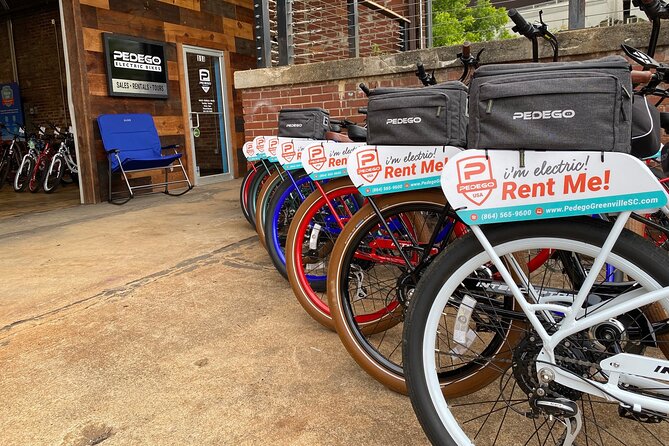 Guided E-Bike Tour in Greenville South Carolina With Brunch - Pedego Electric Bikes Experience