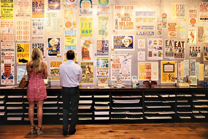 Hatch Show Print Studio Tour & Country Music Hall of Fame Combo - Uncover the Historical Significance