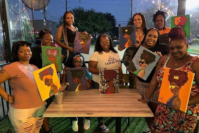 Hip Hop, R&B Paint and Sip Party Experience - Customer Feedback and Ratings