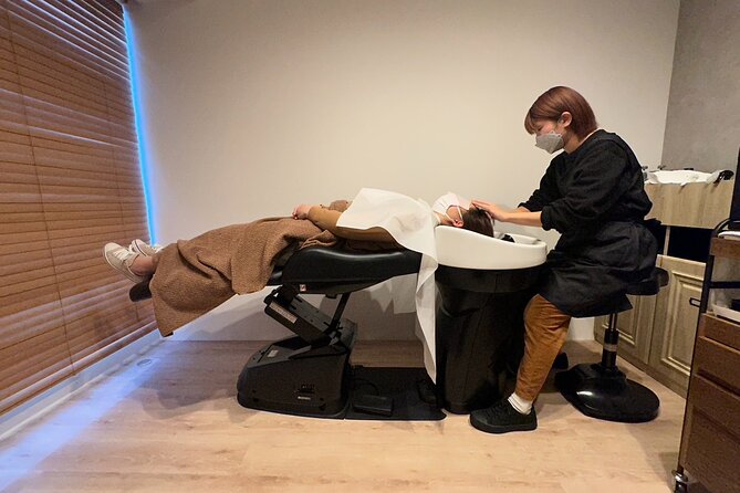 Japanese Head Onsen and Scalp Massage Retreat in Tokyo - Indulging in the Silky Hair Treatment