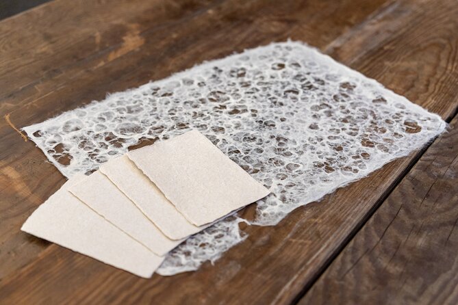 Japanese Paper Washi Making Experience in Asakusa - Crafting the Unique Ochimizu Paper