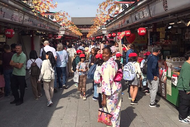 Kimono & Tea Ceremony in Asakusa A Private Food Tour With a Guide - Accessibility Information