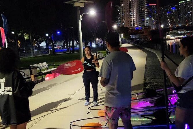 L.E.D. Light Kayak Miami City Lights - Positive Guest Experiences