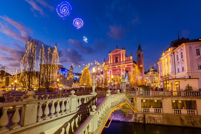 Ljubljana Festively Decorated Walking Tour - Festive Sights and Highlights