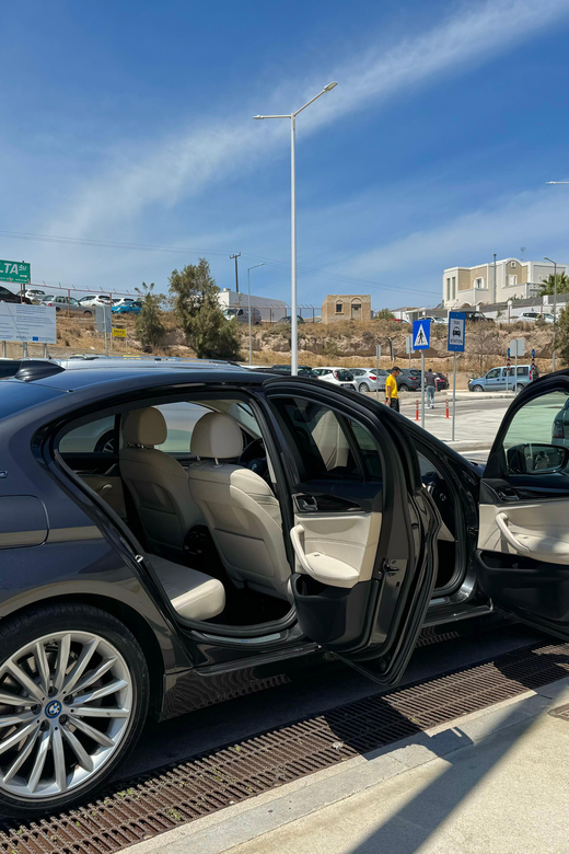 Luxury Transfer With Our New Limousine BMW 530E - Important Information