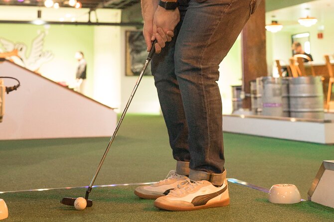 Mini Golf 9 Hole Course in Monterey Review - Suitability for Groups and Families