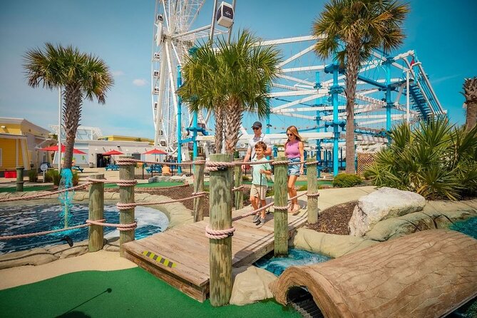 Mini Golf Beneath Skywheel Panama City Beach Review - Pricing and Value