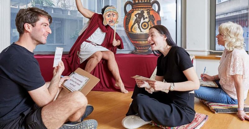 Murder at the Temple, an Ancient Greek Mystery - Entertainment and Humor