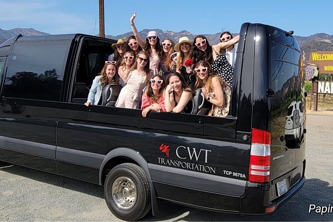 Napa Valley Winery Open Air Tour - Participant Guidelines