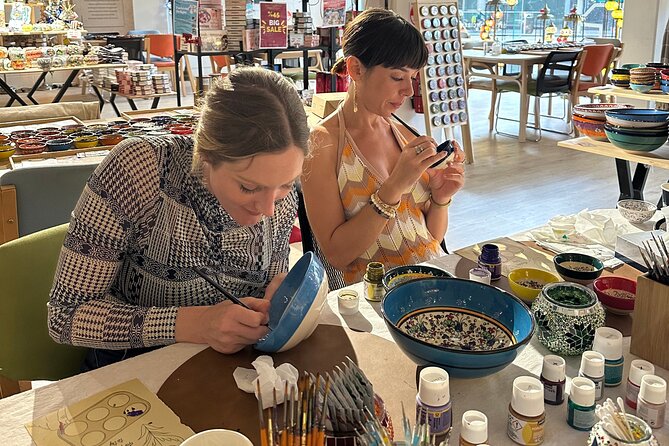 Painting Classes Orange County: Ceramic Plates & Bowls - Booking and Cancellation Policy