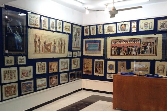 Papyrus Manufacturing Tour and Papyrus Making Demonstration - Souvenir Shopping Options