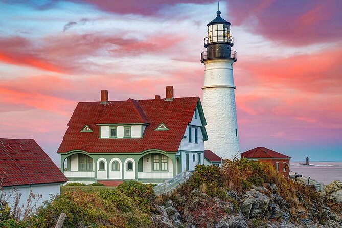 Portland Lighthouse,Fort Williams Park 1-Day Tour From Boston MA - Highlights of the Tour