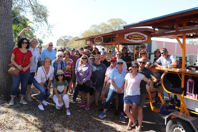 Private Bar Hopping Tour (For 8-15 People) on a Party Bike - Bringing Your Own Music