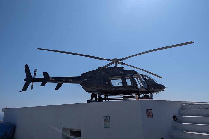 Private Helicopter Transfer From Milos to Folegandros - Pricing and Cancellation Policy