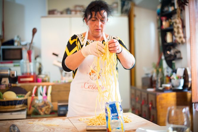 Private Pasta-Making Class at a Cesarinas Home With Tasting in Ascoli Piceno - Booking and Pricing Details