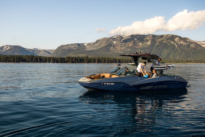 Private Wakesurf/Wakeboard Boat Charter Lake Tahoe - Health and Accessibility Considerations