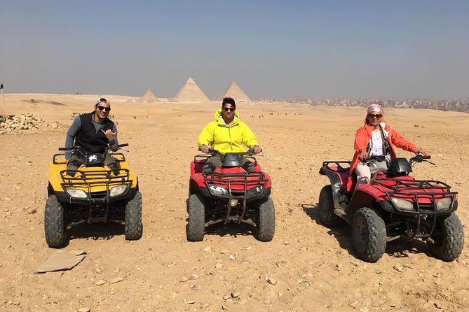 Quad Bike ATV Ride Around Giza Pyramids Sahara - Customer Feedback